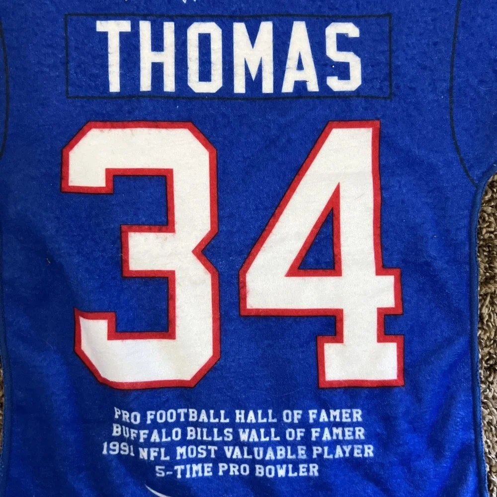 Thurman‎ Thomas Buffalo Bills Rally Towel Officially Licensed NFL SGA